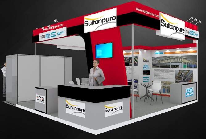 Texposure · 36 sqm · Booth 07 stall
